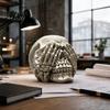 Halloween Skull Decor Figurine, Hear See Speak No Evil Skeleton Head Funny Sculpture Statue, Gothic Resin Home for Desk, Bookshelf, Mantel,