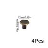 12Pcs/Set Handles Cupboard Hexagon Drawer Pulls Cabinet DIY Kitchen Door Knobs Copper