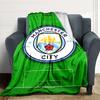 Manchester City Wappen Decken Flanell Bedruckt Atmungsaktiv Warm Überwurfdecke für Zuhause Büro Bettwäsche 0708a9