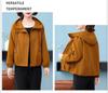 Spring & Autumn Hooded Windbreaker for Middle-Aged and Elderly Women - Plus Size Jacket, Perfect Mother’s Day Gift