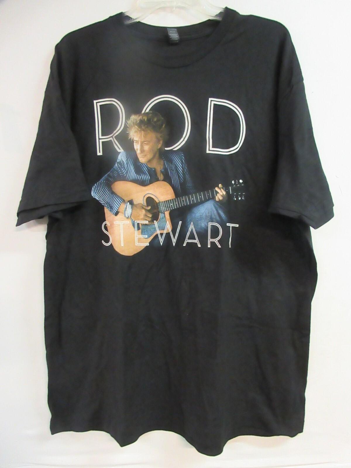 ROD STEWART OFFICIAL MERCH 2014 TOUR BAND CONCERT MUSIC T- 2XL / XXL Unisex T-Shirt M