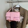 Premium Texture Temperament Beautiful Versatile Handbag Women's Solid Color Simple Shoulder Messenger Bag Casual Trend