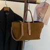 Commuter bag women's new handbag autumn and winter large-capacity shoulder messenger bag high-end retro tote bag