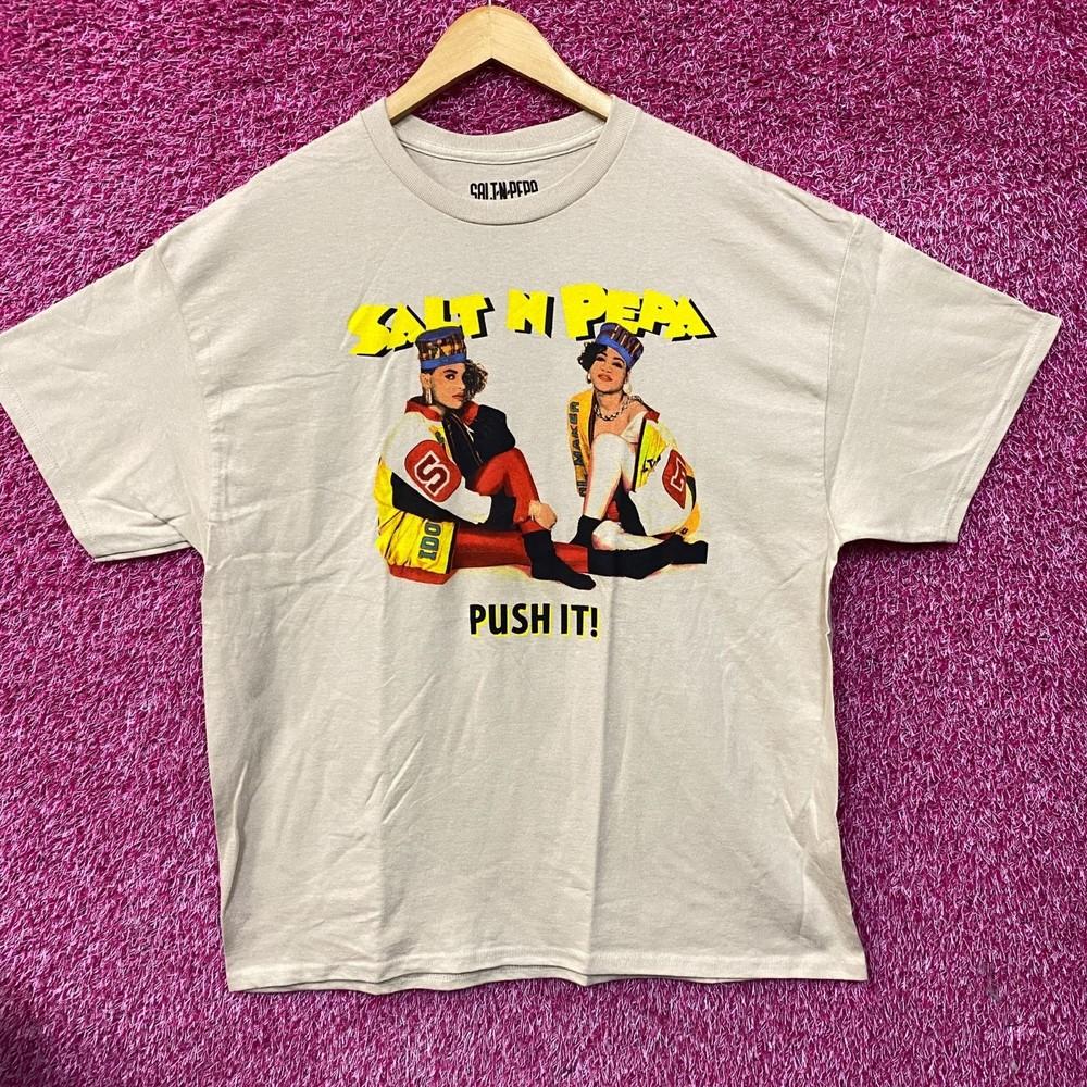 

SaltNPepa Push It Hot Cool amp; Vicious Graphic TShirt XL Unisex T-Shirt S