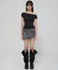Peulleeoeob Draped Top (Fl-130_Black)