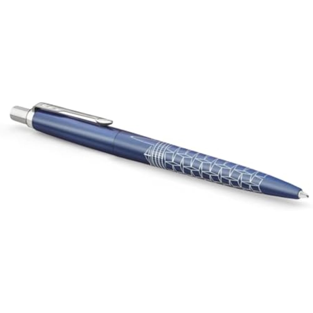 PARKER Parker Ballpoint Pen, Jotter Blue CT, Medium, Oil-based, Gift Box, Gift Present, Premium 2...
