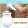 1pc Wall Foot Shower Rest Mounted Footstool Step Bathroom Shower Foot Pedal Plastic Shower Step With Suction Cup Bathroom Accessories