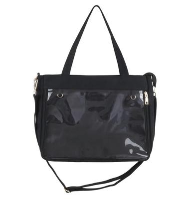 DEN Tote Přes rameno Průhledná Ita Ideální pro Otaku A3 A4 Velká Přes rameno Přes tělo Jednoduchá Ledvinka Crossbody Průhledná Taška přes rameno IBBK [Všechno se leskne] Taška, Kabelka,