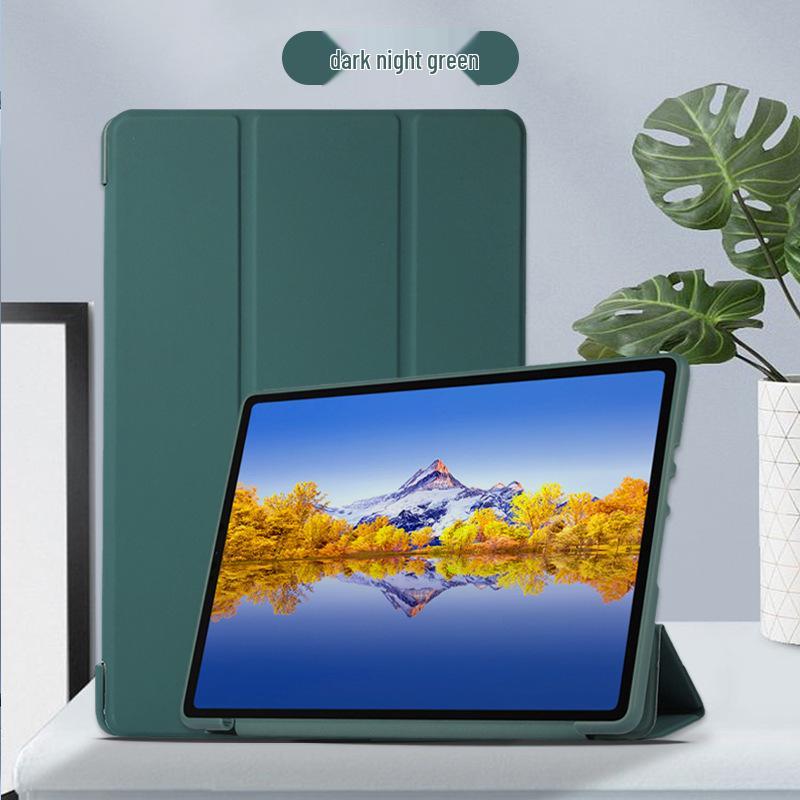 

Совместимый силиконовый и кожаный трехсекционный чехол для Samsung Galaxy Tab A7 T500 и A8 X200 (2021) Р610 Galaxy Tab S6 lite P610/615