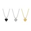 VINTAGE HOLLYWOOD Heart Ball Chain Necklace_VH25NNNE104V