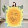 Singer TTAEYANG  Flannel Blanket  Super Warm Bedding Throws for Outdoor Travel Office Street Trend Bedspread Sofa Bed Cover