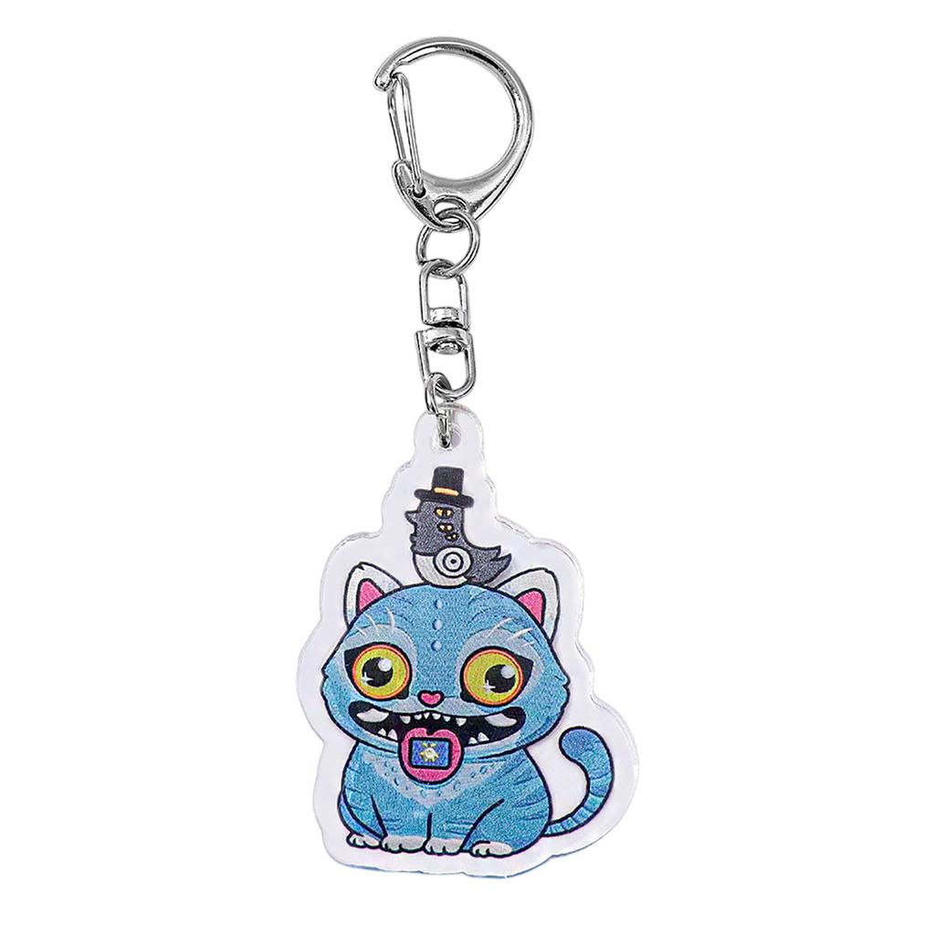 Akrylová klíčenka přívěsek – Roztomilý dekorativní dárek na studentské batohy
