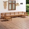 Day and Night - Day and Night Garden Furniture Set 7 Pieces Solid Pine Wood Honey Brown