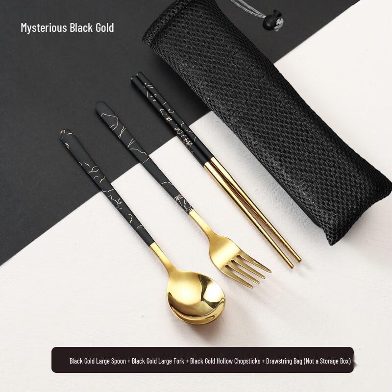 Abay Portable 3-Piece Cutlery Set