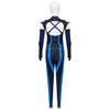 Mortal Kombat Kitana Cosplay Costume With Pu Leather For Female Cosplayers