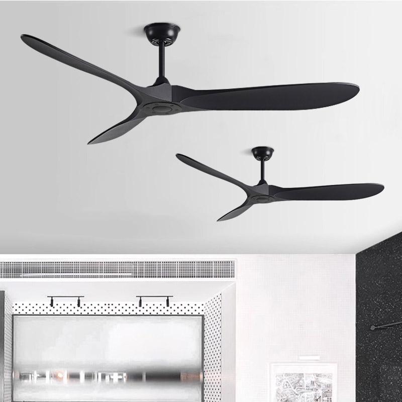 Strong Wind Nordic Ceiling  Living Room Dining Room Industrial American Style Retro Commercial Variable Frequency Lightless Fan