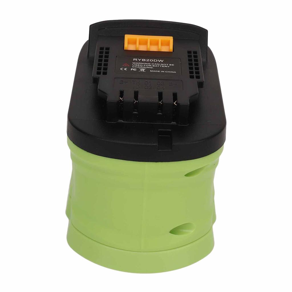 Battery Converter High Efficiency for Ryobi 18V To 20V Lithium Battery Power Tool Adapter Support US