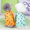 Pet Jumpsuit Round Neck Adorable Comfortable Polka Dot Pet Puppy Dog Four-legged Clothes Daily Wear