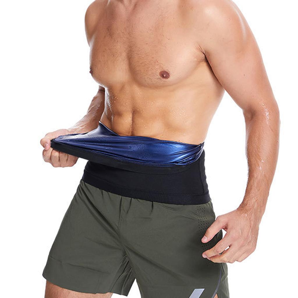Women Men Waist Trainer Band Tummy Control Sweat Waist Band Slimming Lower Belly Belt Sports Body Shaper Sauna Wrap