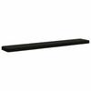 2 piece Bench Cushions VUGHT 2 pcs 100percent  Polyester Black