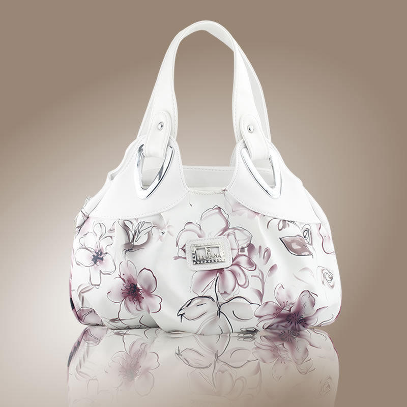 European Style Spring Summer Fashion Dumpling Bag Floral Pattern All-match Killer Bag
