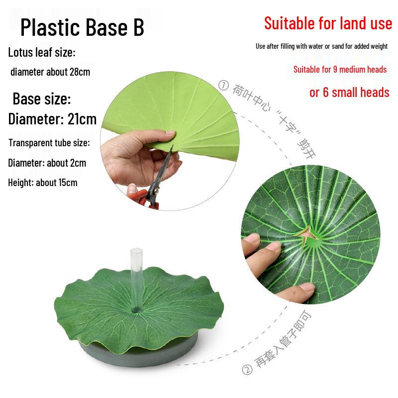 EVA Lotus und Lotusblatt Tanz Requisiten für Teich Bühnenbild Dekoration