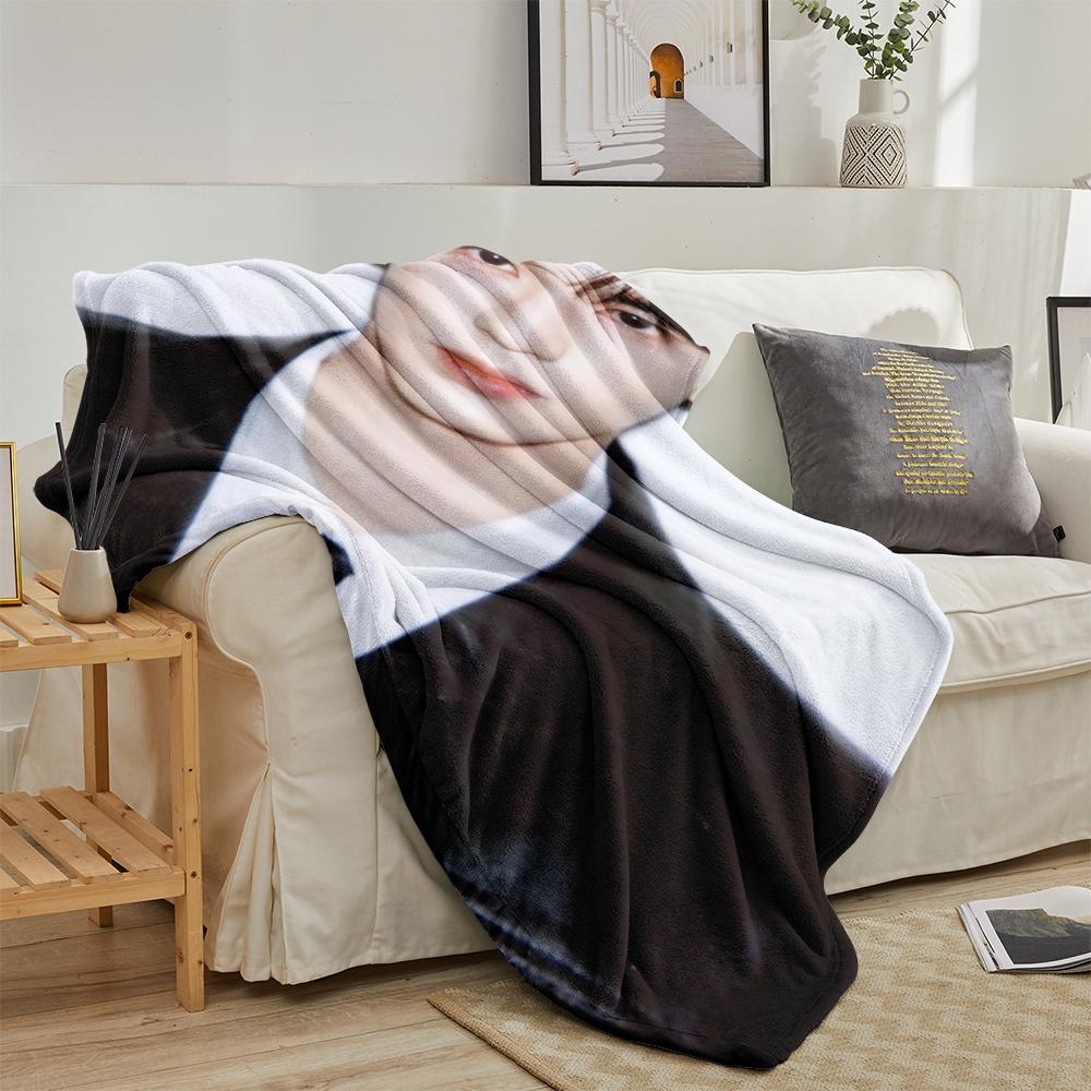 1 pezzo Zhang Linghe Merchandising Celebrità Stile Lusso Leggero Coperta Tematica Stampata / Collezione Ventaglio Zhang Linghe Cinese Antico F