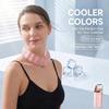PCM Polymer Neck Cooling Tube Reusable Cooling Neck Collar Portable Ice Neck Cooler  Indoor Outdoor