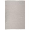 vidaXL Outdoor Rug Flatweave 160x230 Cm Light Grey