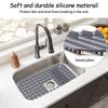 Free Load Shear Large Silicone Sink Protection Pad Gray