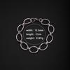 Trend men's and women's simple personalized stainless steel mixed bracelet, European and American ins style Cuban chain fashion trend bracelet chain