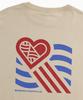 Minasu Wave Hearttrack Graphic T Shirt_Oatmeal