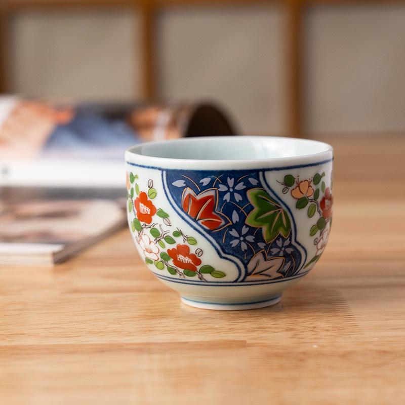 Mino Ware Japanese Ceramic Tea Cup - Simple, Creative Design