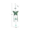 Garden Cast Iron Small Bell Pendant American Style Iron Flower Butterfly Wind Chime Villa Garden Retro Gardening Decorations
