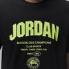 Jordan Sport Dri-FIT Logo Print Quick-Dry Comfortable Short Sleeve T-Shirt Men Tops Black FZ1926010