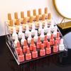1pc multi-layer acrylic buckle nail polish display rack transparent ladder type sorting rack quick installation cosmetics rack