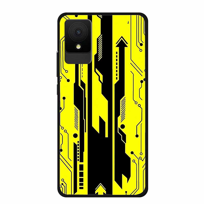 For TCL 501 Case Luxury TPU Soft Silicone Back Cover Phone Cases for TCL501 6 Inches T433D Protective New Bumper Lovely Funda