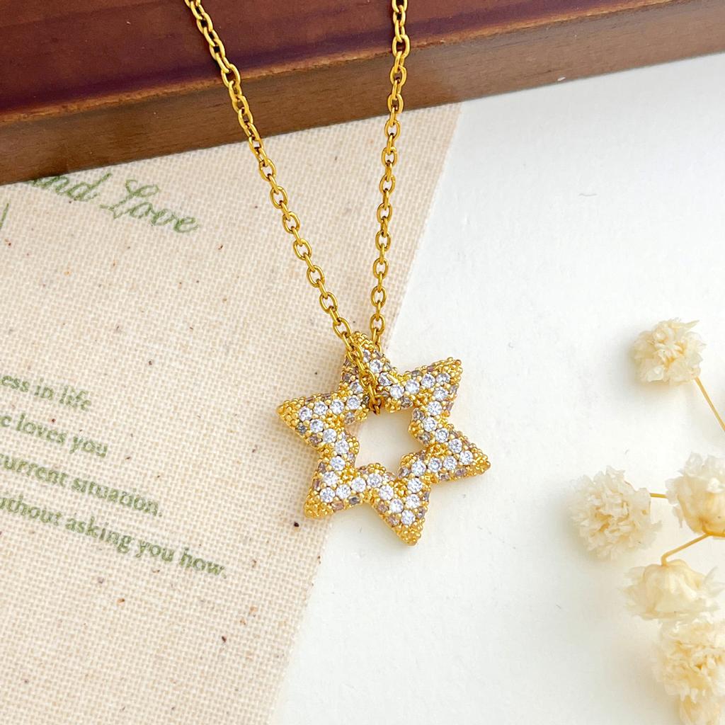 Necklace Star Necklace Accessory Women's Small-Scale Designated Elegant Collar Chain