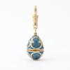 Egg Shaped Enamel Egg Pendant Copper Material Vintage Egg Necklace Zodiac Locket Necklace  Women