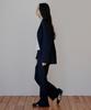 Nuakle (W) Linen Jacket_Navy