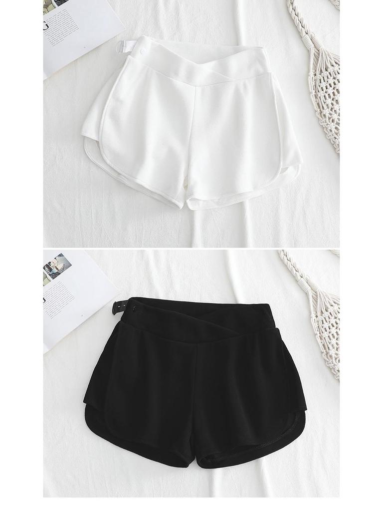 2023 Summer Maternity Low Waist Adjustable Korean Style Leggings & Safety Shorts