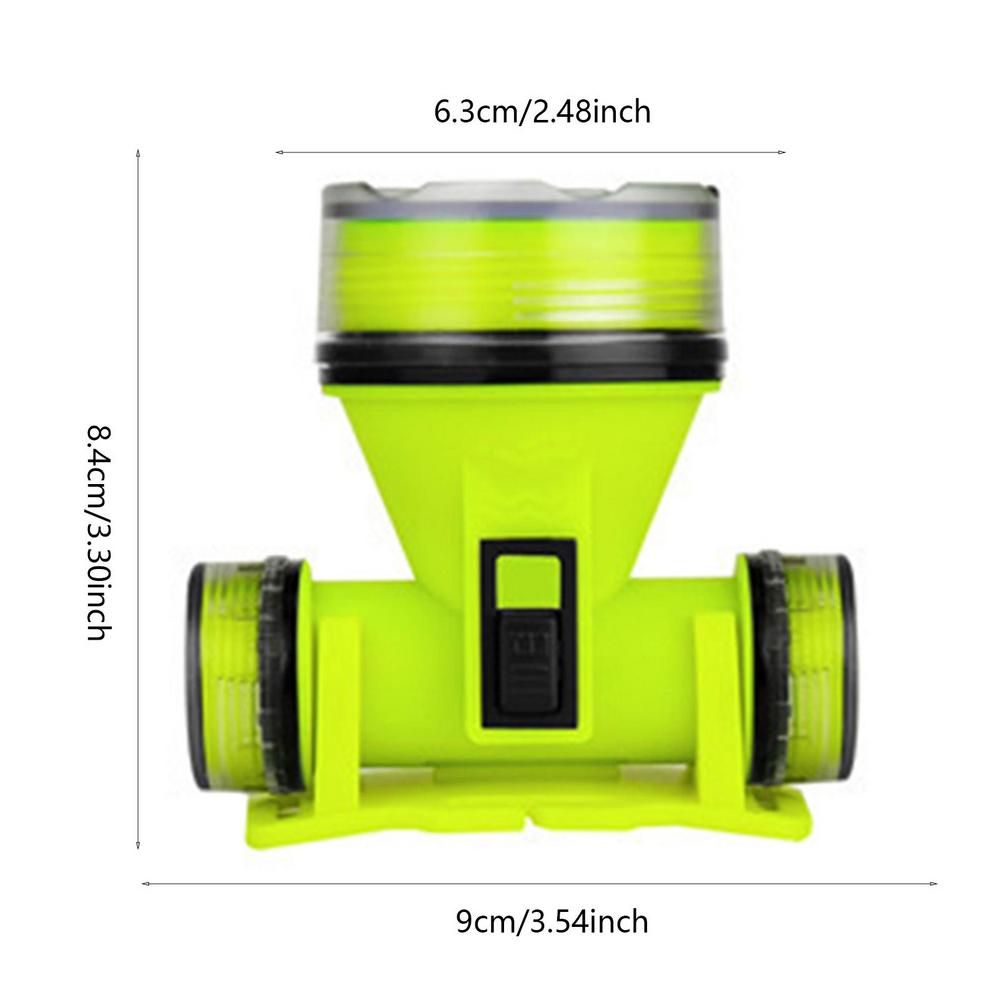 

Портативная перезаряжаемая фара для дайвинга, 350 м, подводная, 2 режима освещения, водонепроницаемая, супер яркая, светодиодная, налобный фонарь для дайвера, подводной охоты United States