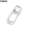 Car Console Gear Shift Box Cover Trim For Peugeot 3008 5008 GT 2017-  Chrome Handbrake Panel Trim Interior Accessories