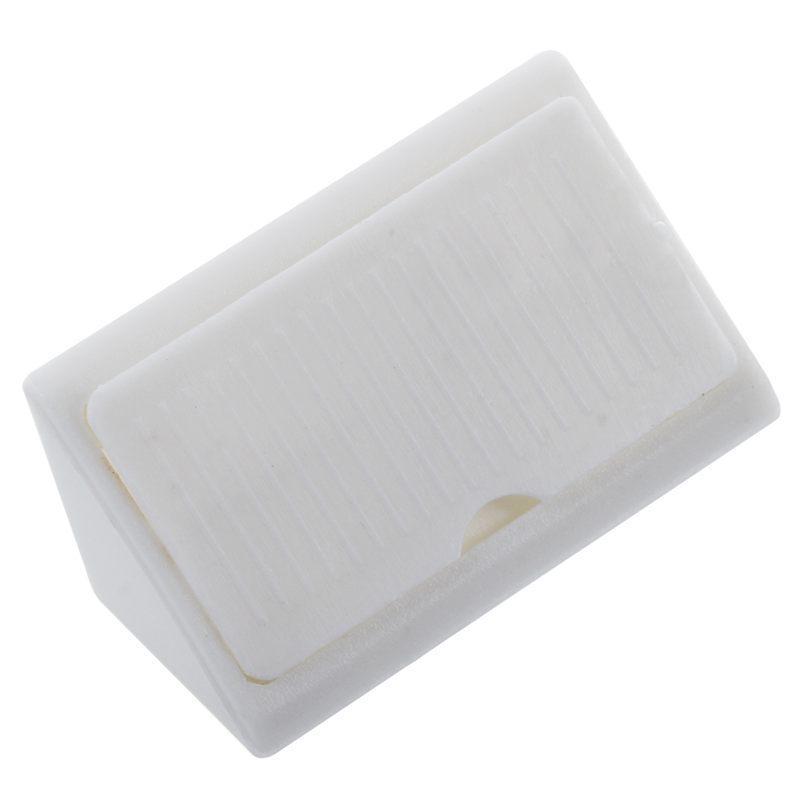 Sourcing map 10Stk Möbel Schrank Befestigungs Eckstreben Winkel Klammern Weiß