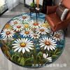 Circular Carpet Living Room Sofa Bedroom Floor Mat Foyer Dirt Resistant and Easy To Maintain Door Mat