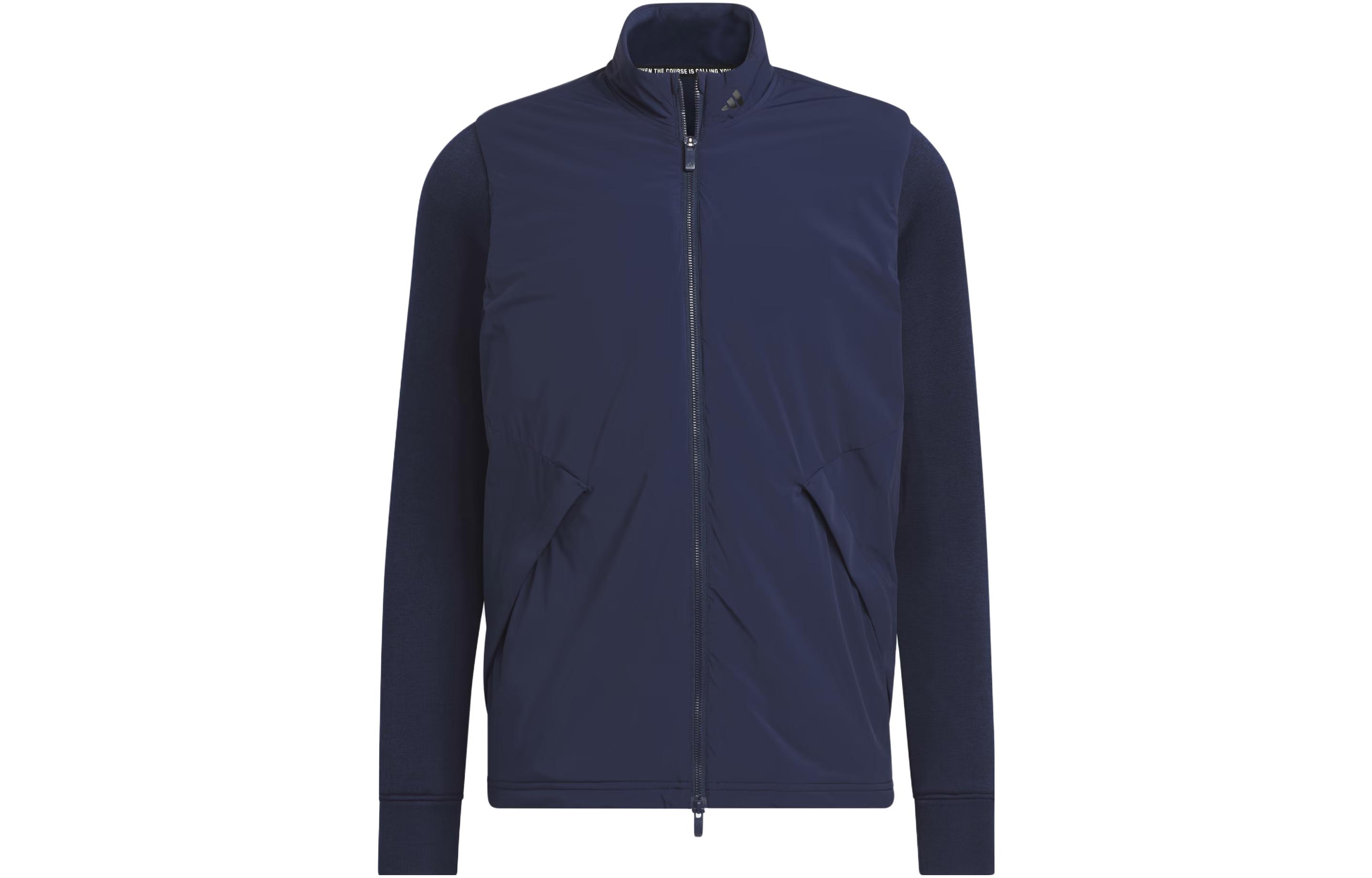 Adidas Ultimate365 Jackets Men s Marine Blue Stand Collar Moderate Other IJ9652 XXL