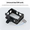 Universal Simple Detach Mount For Sports Cameras Cage Featuring Magnetic Lock Mechanism And Flexible Positioning