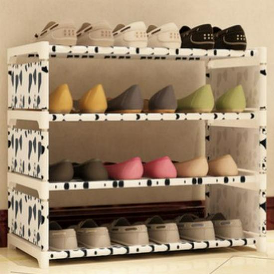 Jia You Xin Multi-layer Dustproof Shoe Rack - Durable & Easy to Install Storage Shelf