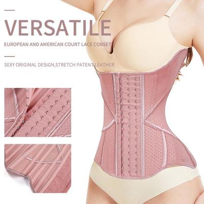 Goddess Hourglass Latex Waist Trainer - Breathable Sport Cincher & Postpartum Body Shaper Belt