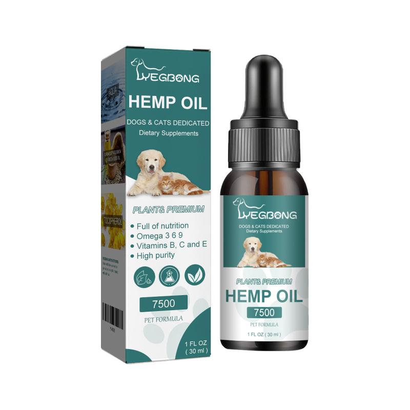 Yegbong Pet Grooming Care Oil Moisturizing Massage Repair Essential Oil For Cats Dogs Skin & Coat Care